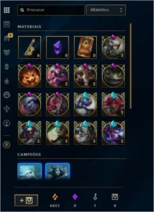 CONTA LOL GOLD4 / 90 SKINS - League of Legends