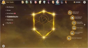 Genshin Impact - AR30 Diluc, Túmulo, Childe, Harpa Celestial