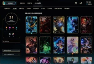 Conta League of Legends com Janna Vitoriosa LOL
