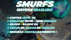 【Br】Smurf Lol Unranked Até 60 Mil Ea【Sem Banwave 🚀】 - League of Legends