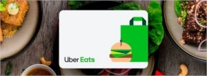 R$ 50 Uber Eats Cartão Pré-Pago Reais - Gift Cards