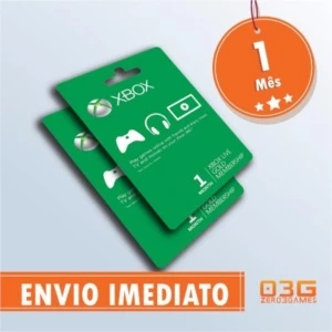 Xbox Live Gold Brasil Br, Usa - Cartão 1 Mês Envio Imediato!