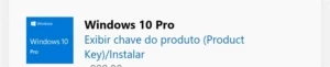 WINDOWS 10 PRO (CHAVE DE INSTALAÇÃO) - Softwares e Licenças