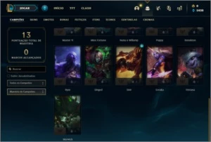 Conta ouro 1 com 3 skins e 26 champs ( NA MD5 ) - League of Legends LOL