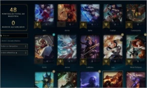 conta smurf main mid barata - League of Legends LOL