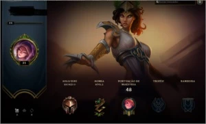 conta smurf main mid barata - League of Legends LOL