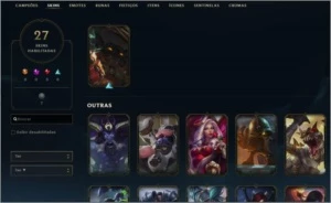 Conta de LoL - League of Legends