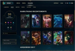 conta league of legends prata LOL