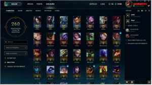 conta league of legends prata LOL