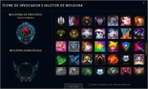 Conta League Of Legends Platina IV LOL