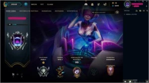 CONTA PRATA 1 - SKIN DJ SONA- LEIA A DESCRIÇÃO - League of Legends LOL