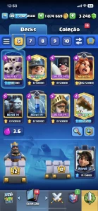 Conta Clash Royale - 7700 trofeus