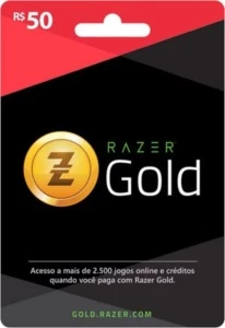 Razer Gold R$ 50 Gif Card PIN - Gift Cards