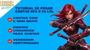 LOL - Como Capturar Contas NFA e FA - League of Legends