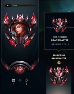 Conta Grao Mestre - League of Legends LOL