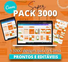 Pack Imagens Canva Editáveis - Outros