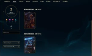 conta de lol lvl 15 de 8 anos - League of Legends