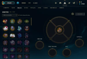 Conta PLATINA 4 | 78% Win - Lol (League Of Legends) Elomoon