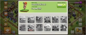 Cv 12 quase full com 8129 gemas - Clash of Clans