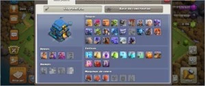 Cv 12 quase full com 8129 gemas - Clash of Clans