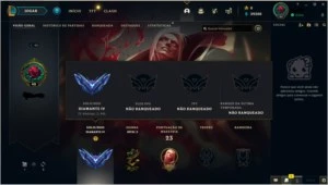 Conta LOL - Diamante IV, 61% de WR(E-MAIL NÃO VERIFICADO) - League of Legends