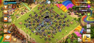 Cv15 Semi Full Bem Upada Th15 Com Paisagem - Clash of Clans
