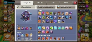 Cv15 Semi Full Bem Upada Th15 Com Paisagem - Clash of Clans