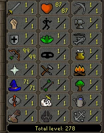 Vendendo pures ranged 99 - Runescape RS