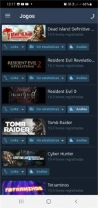 Vendo conta steam com 34 Jogos, mais de 500 reais em jogos