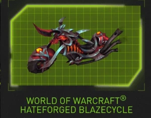 Montaria Motobrasa Forjada em Ódio - Hateforged Blazecycle - Blizzard