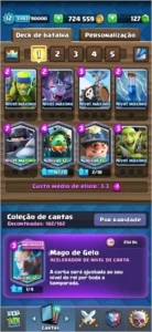 Clash Royale Nivel 12 com quase 800 Mil de Ouro