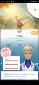 **Captura de pokémons 100% IV**