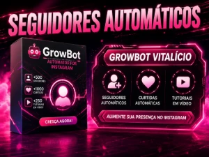 🔴 Robô De Instagram - Vitalício (Seguidores Automáticos) - Outros