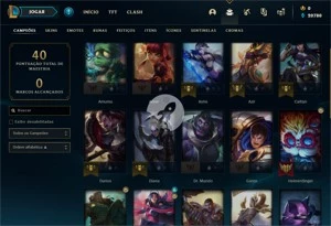 Conta Mestre - Smurf LOL (league of legends) ELOMOON