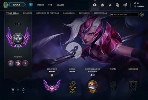 Conta Mestre - Smurf LOL (league of legends) ELOMOON