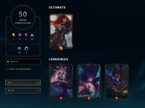 Conta Lol - Lvl 246 / 106 Campeões / 50 Skins - League of Legends