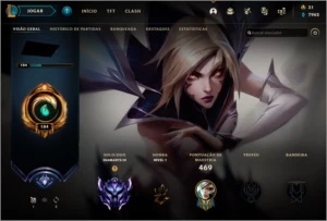 Conta lol diamante 3, 136 skins, todos champs - League of Legends