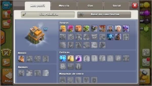 Centro de Vila 7!!! - Clash of Clans
