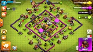 Centro de Vila 7!!! - Clash of Clans