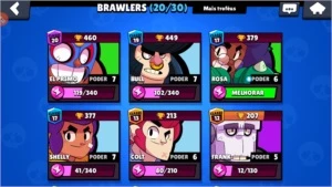 Conta de browl stars - Brawl Stars