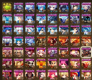 Conta Summoners War com LD NAT5 Giselle e 156 6*