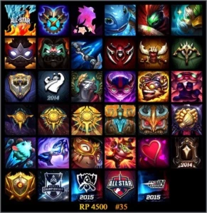 Conta League of Legends todos os champs LOL