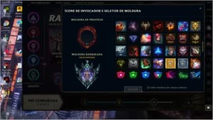conta league of legends borda da s11 em diamante LOL