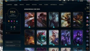 conta league of legends borda da s11 em diamante LOL
