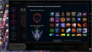 conta league of legends borda da s11 em diamante LOL