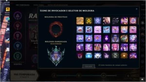 conta league of legends borda da s11 em diamante LOL