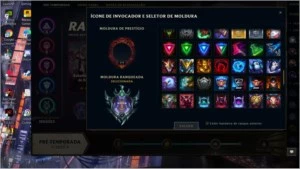 conta league of legends borda da s11 em diamante LOL