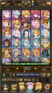 Conta 7DS Nanatsu Taizai - 💎💎💎 - Outros