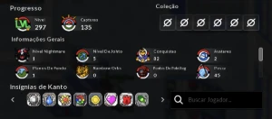 Conta PxG/PokeXGames Naturia Lv 297 - Aurora