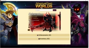 Conta AQW - Adventure Quest World